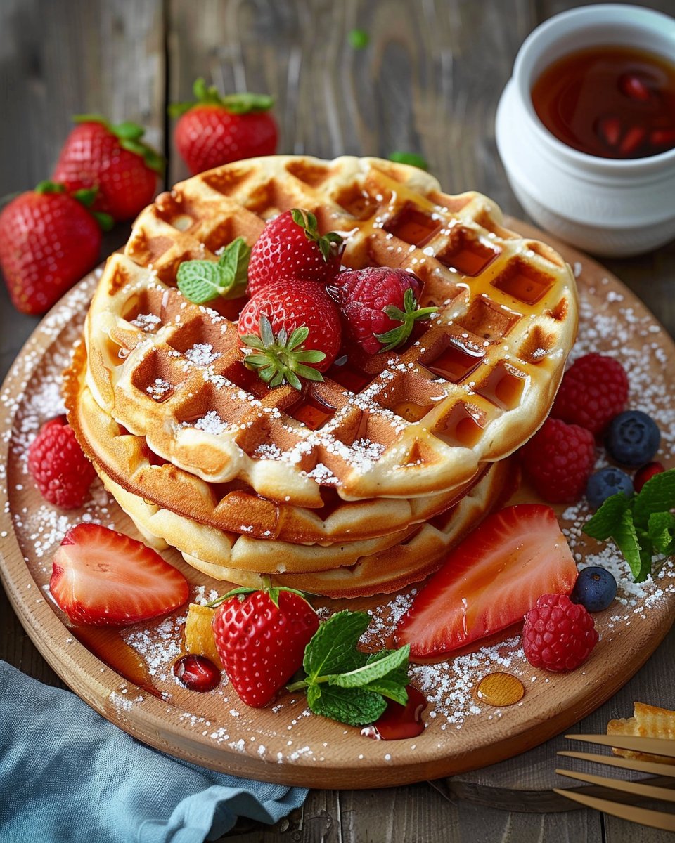 Flat Belly Waffles