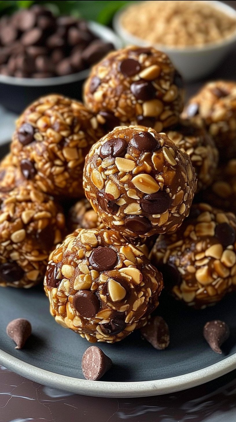 No-Bake Peanut Butter Energy Bites