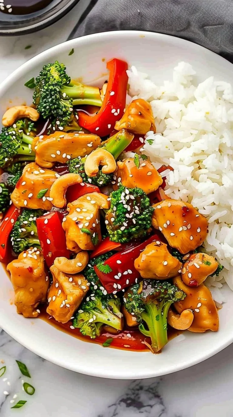 Delicious Teriyaki Chicken Stir-Fry with colorful vegetables in a bowl