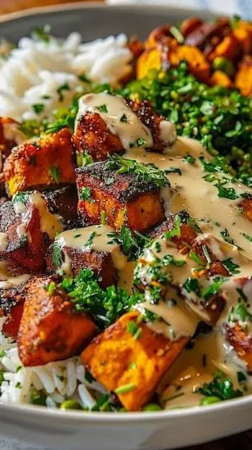 Chicken and Sweet Potato Bowls