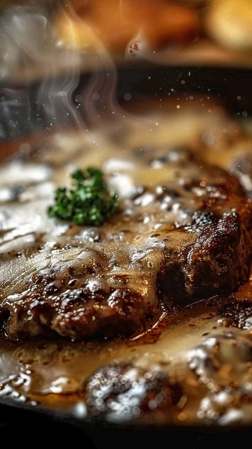 Amish Hamburger Steak Bake