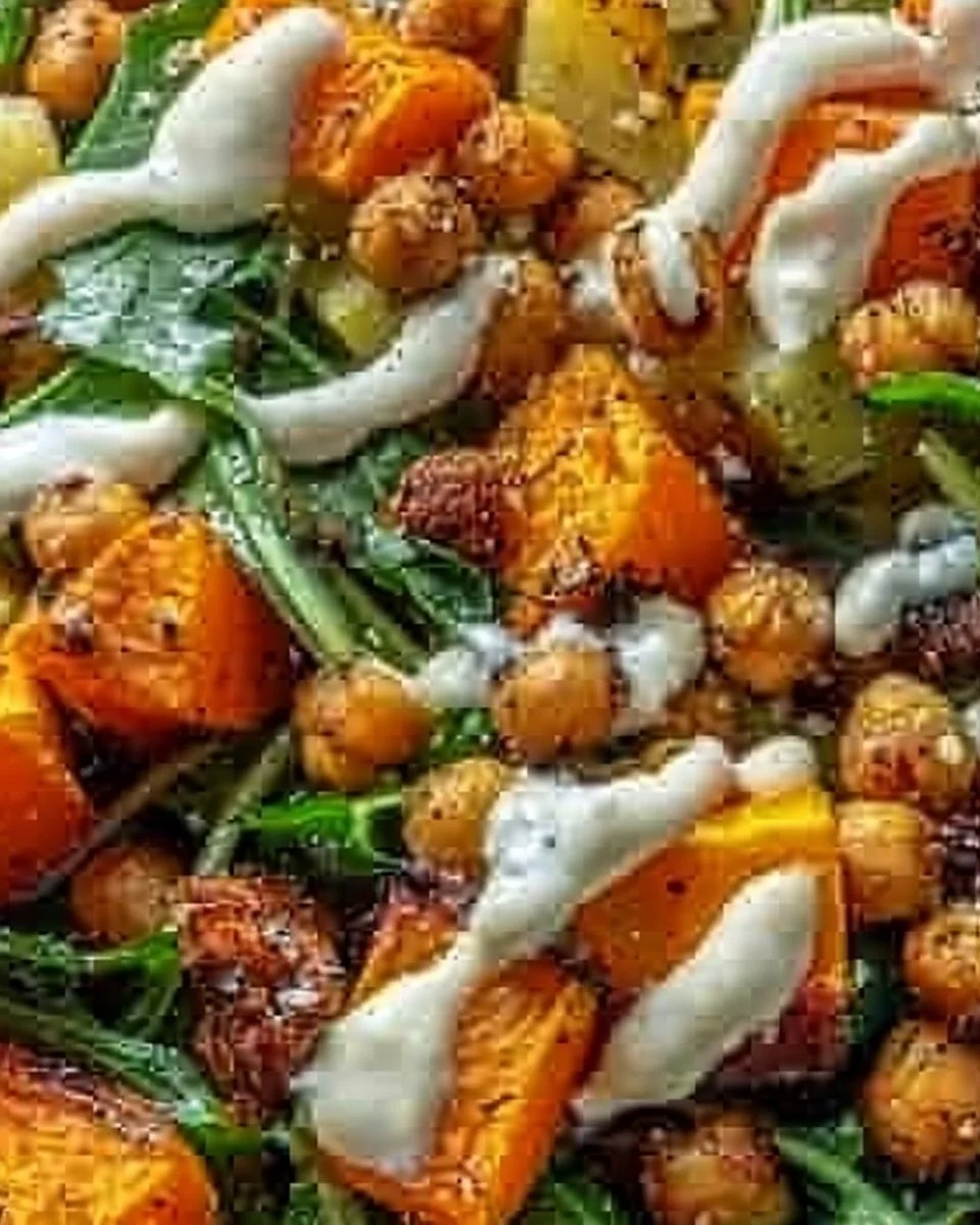 Anti-Inflammatory Glow Bowl with Tahini Yogurt garnish