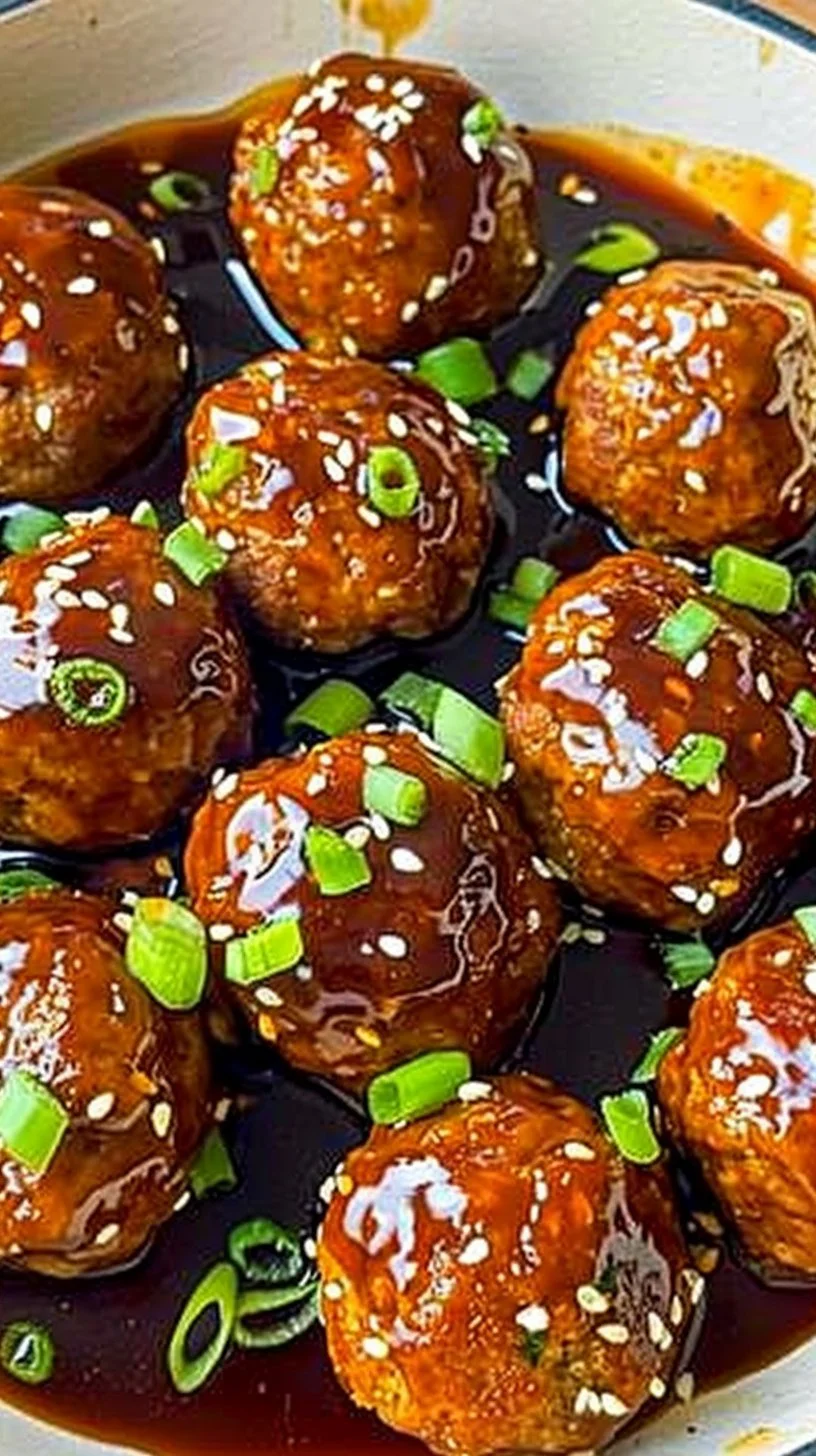 Asian Glazed Meatballs