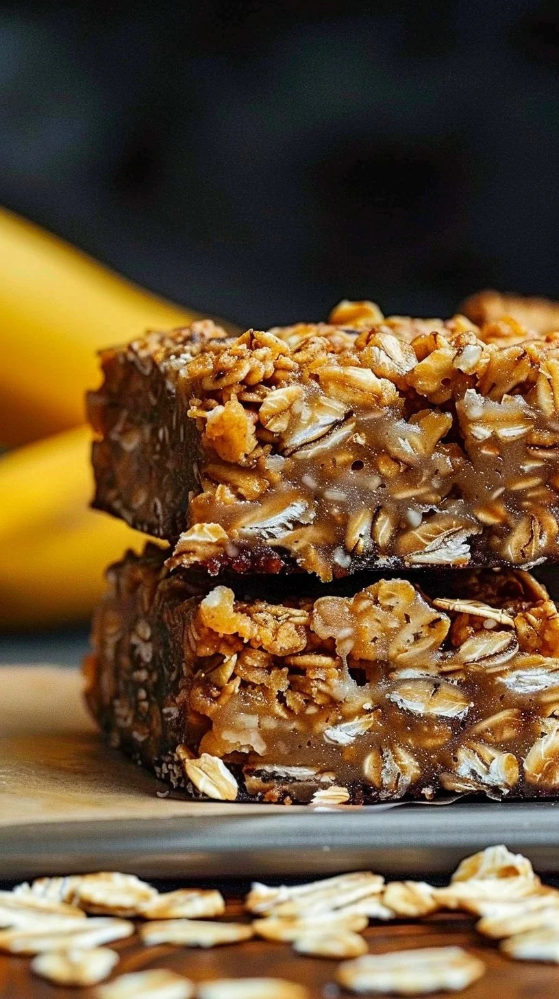 Banana Oatmeal Bars