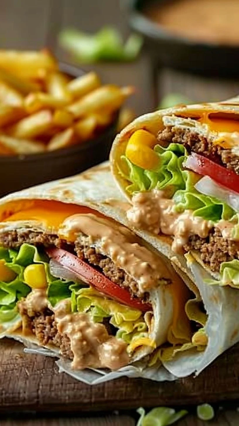Big Mac Wraps Recipe – Easy & Delicious Meal Idea