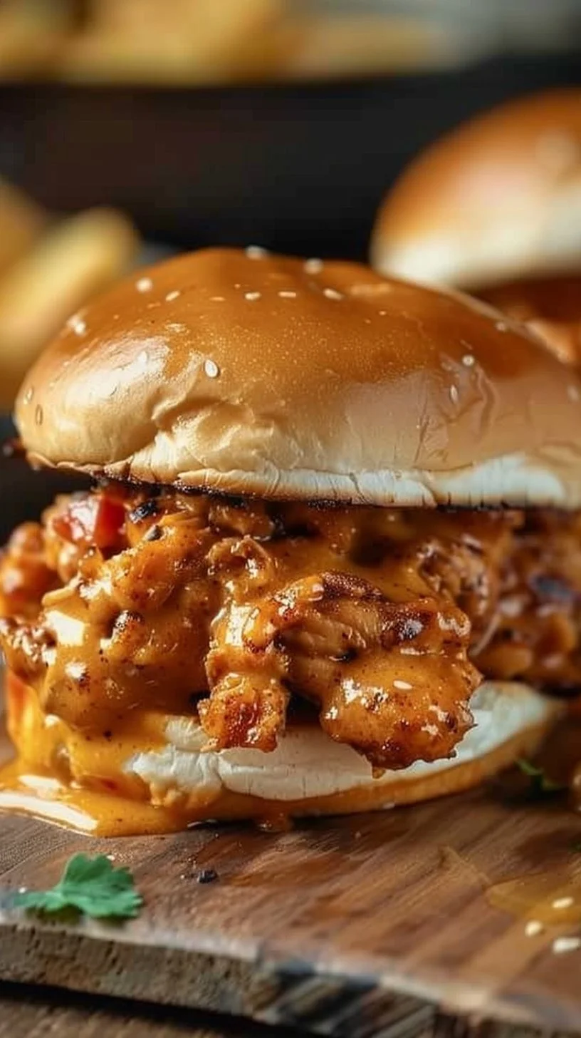 Cajun Chicken Sloppy Joes