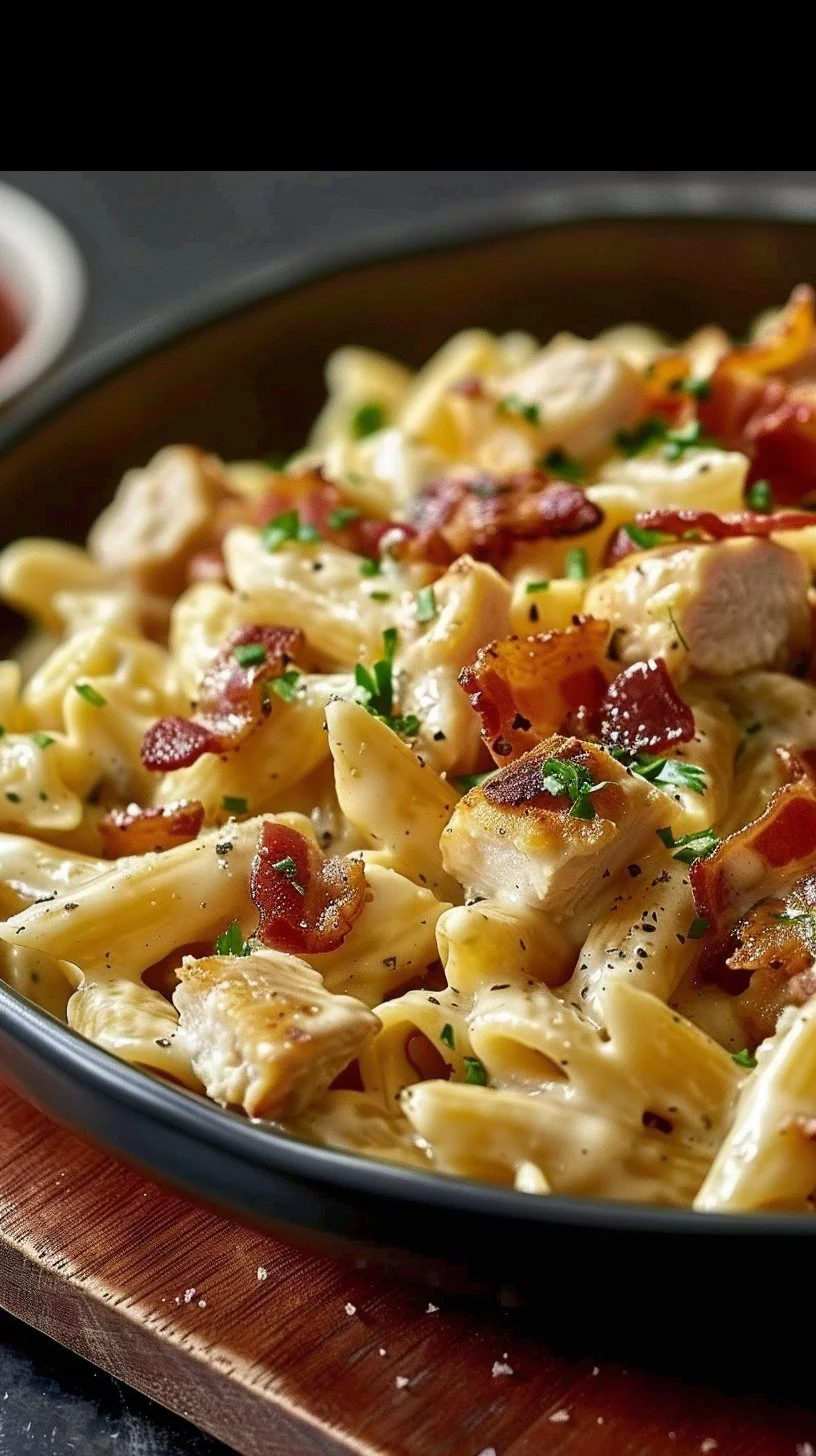 Chicken Bacon Ranch Pasta