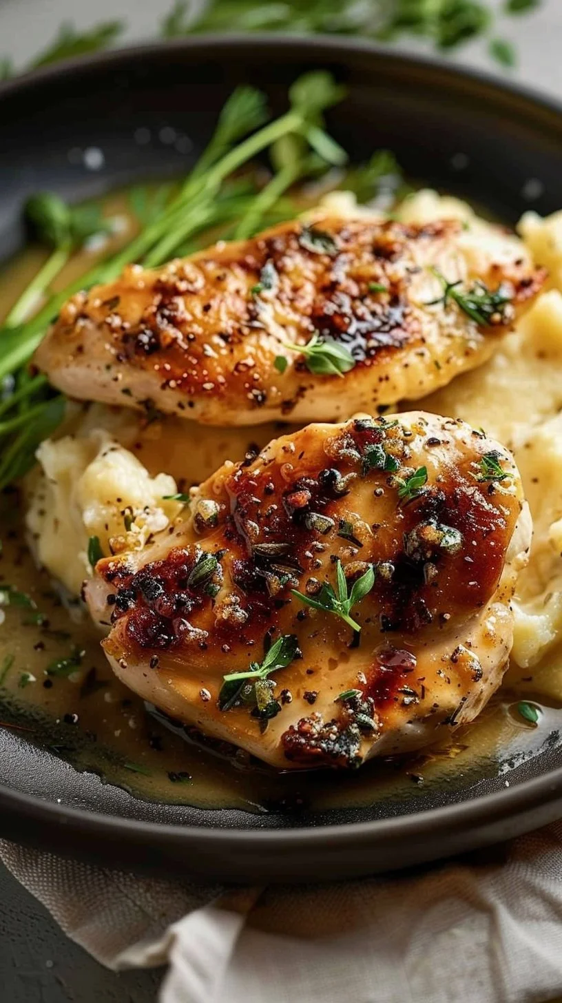 Creamy Garlic Parmesan Chicken Breast