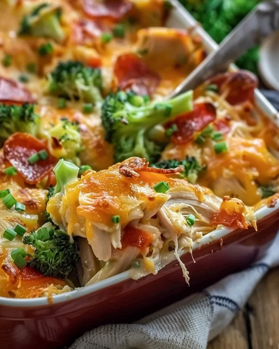 Creamy Low Carb Chicken Casserole