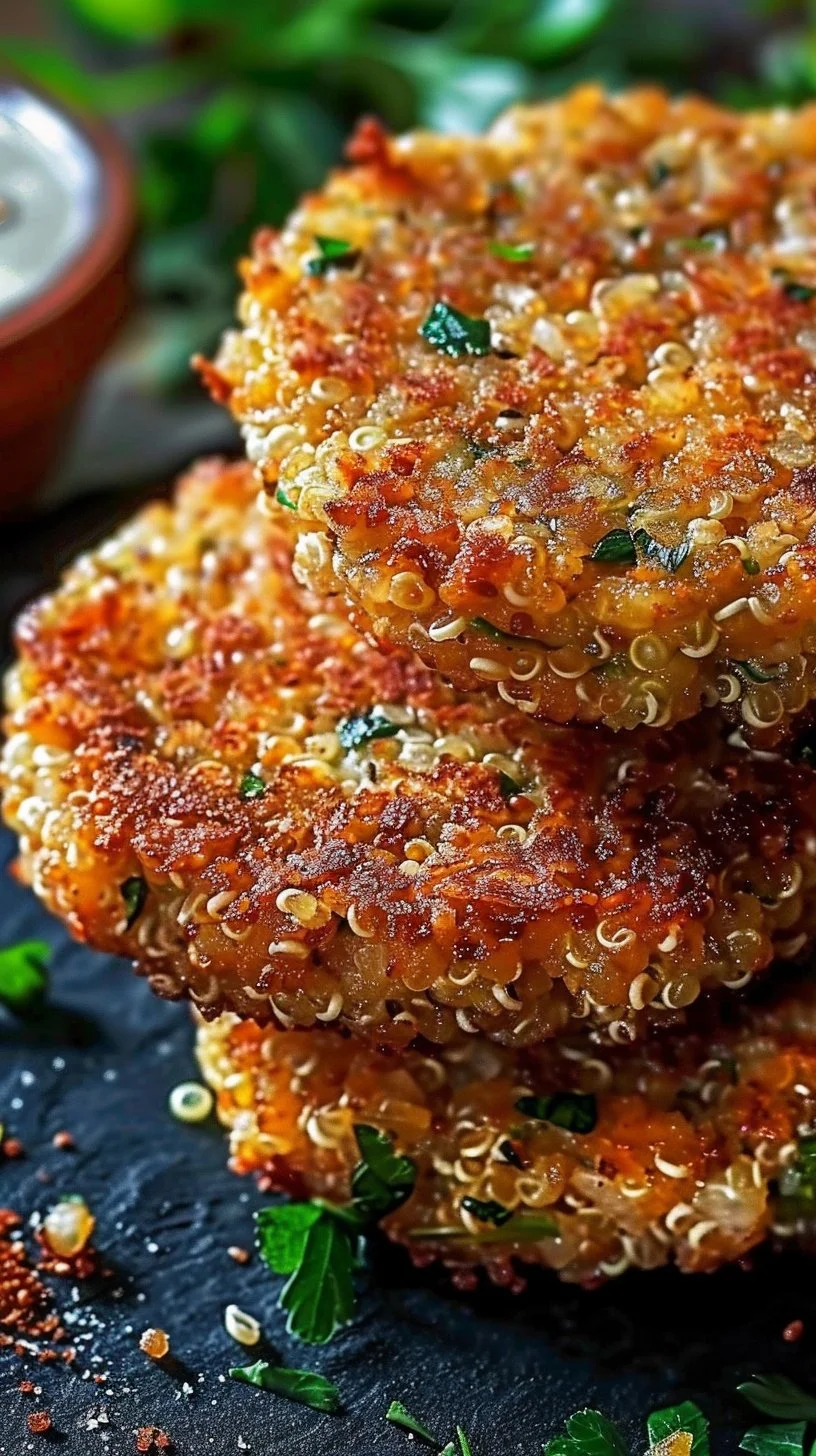 Delicious Crunchy Quinoa Veggie Patties for Ultimate Comfort