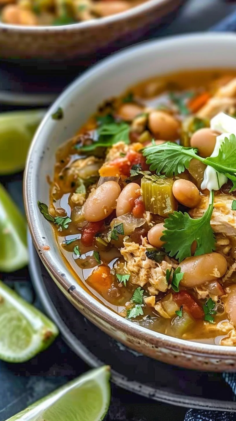 Easy White Bean Turkey Chili Verde