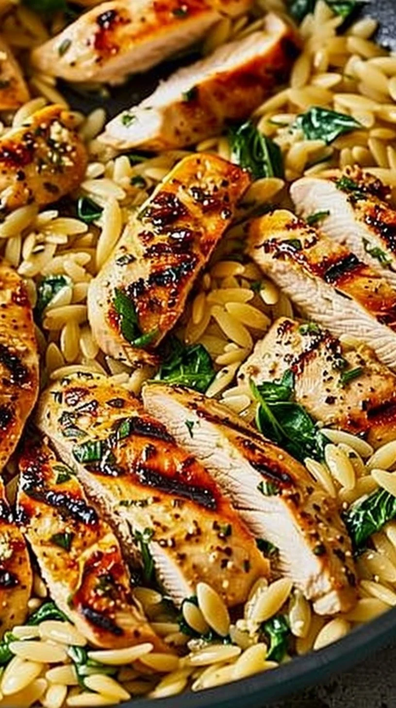 Flavorful Mediterranean Chicken Orzo Recipe For A Healthy Dinner