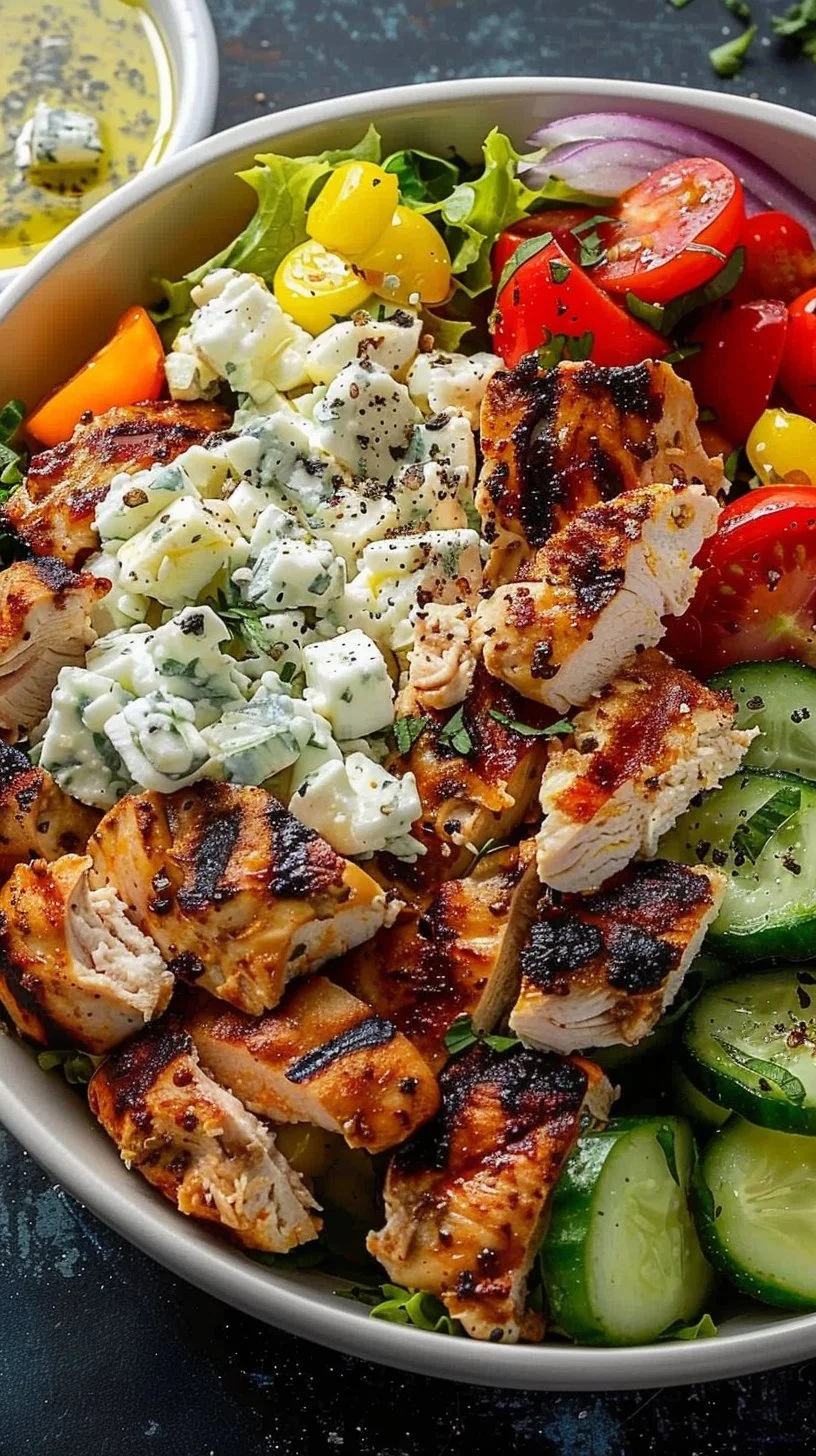 Greek Chicken Bowls