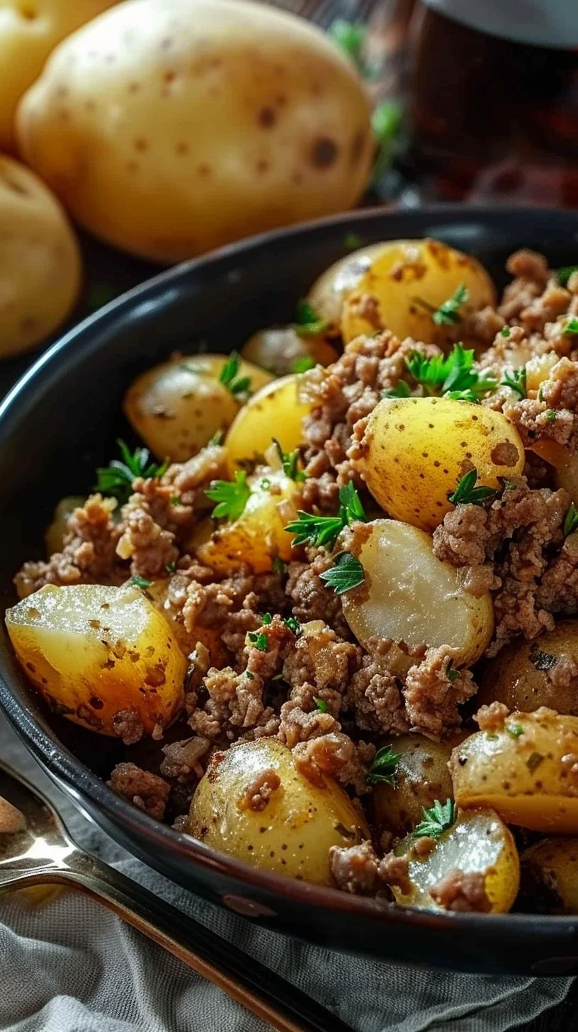 Ground Turkey with Potatoes