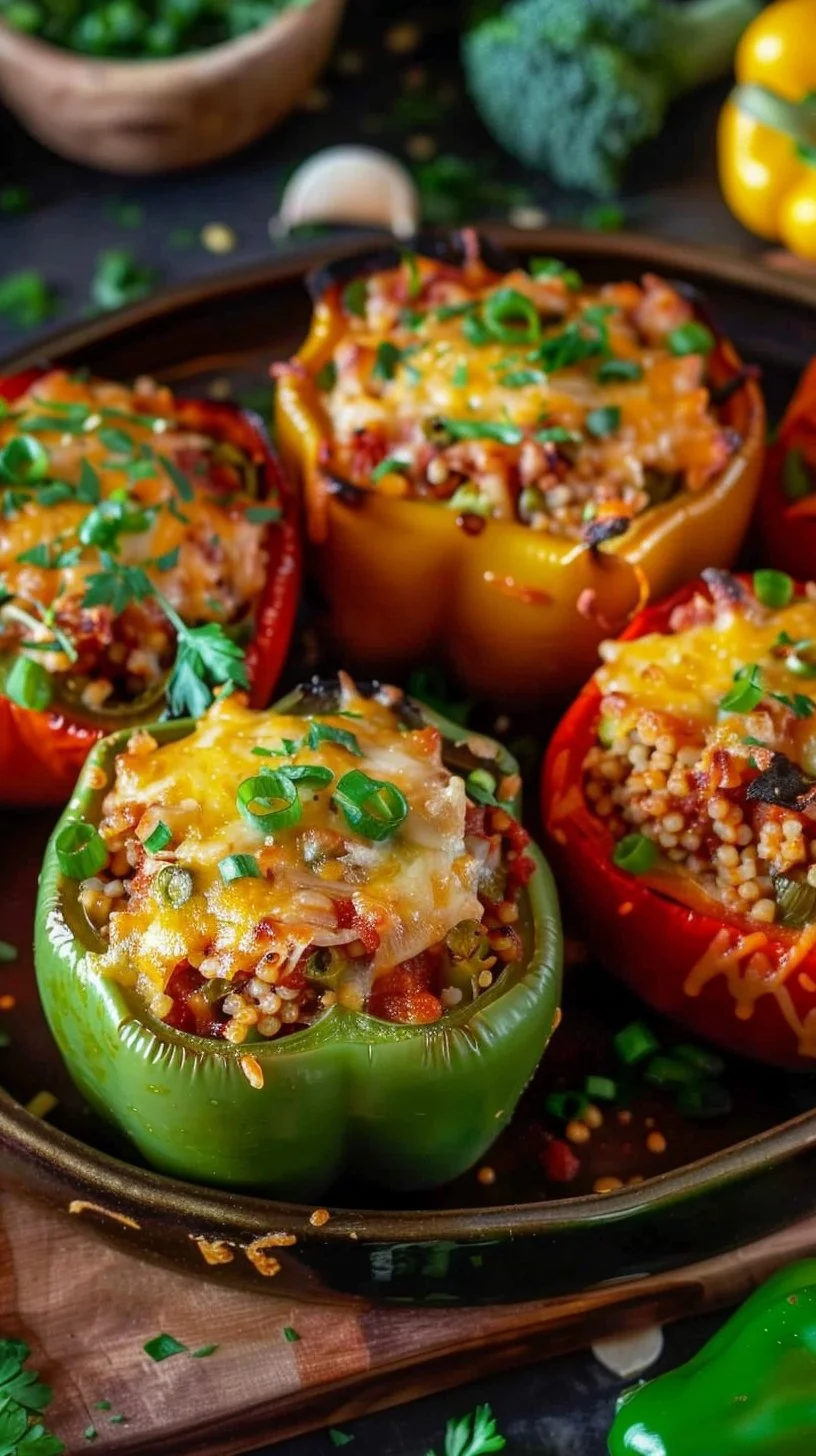 Healthy Stuffed Bell Peppers
