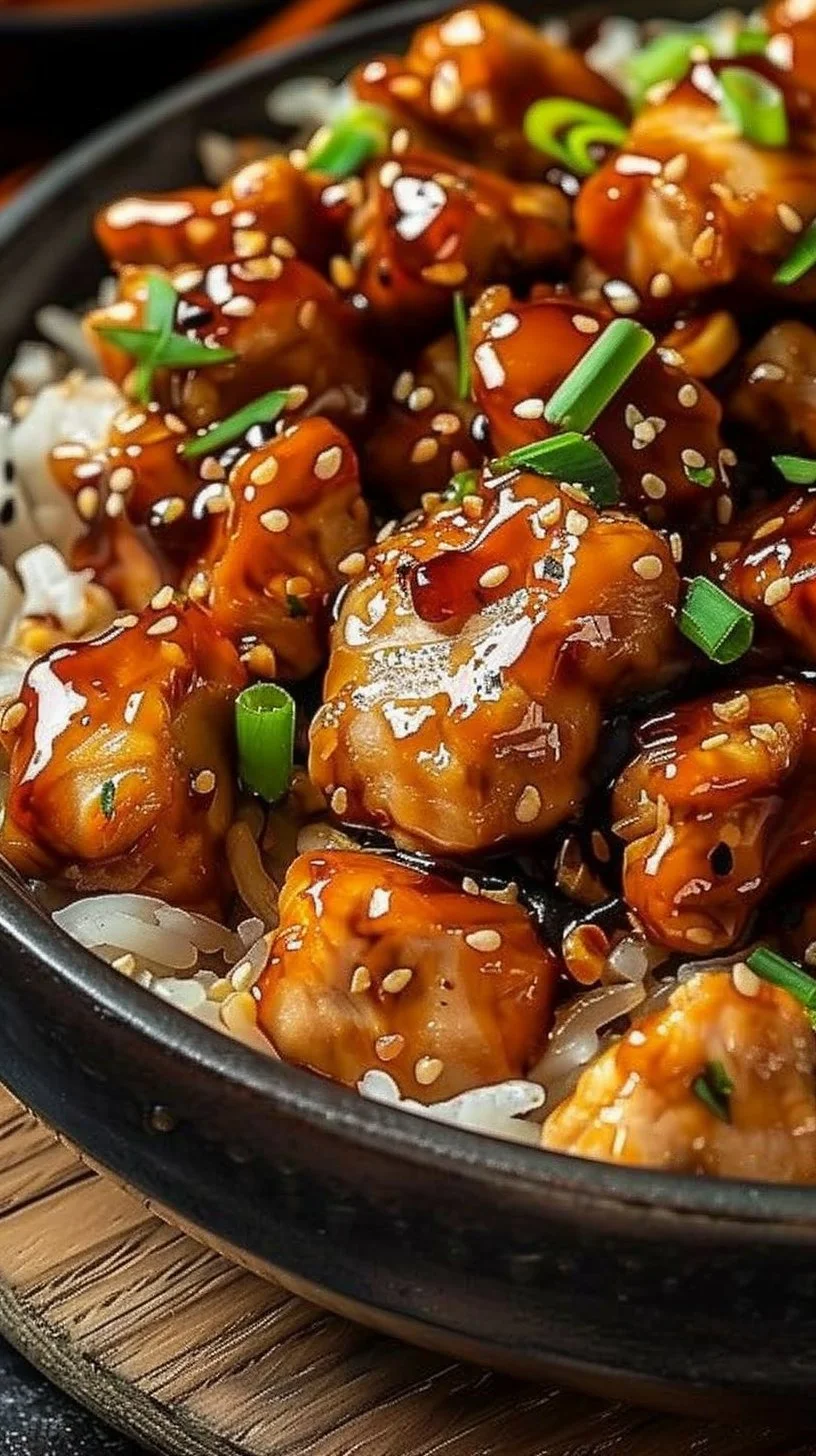 Honey BBQ Chicken Rice
