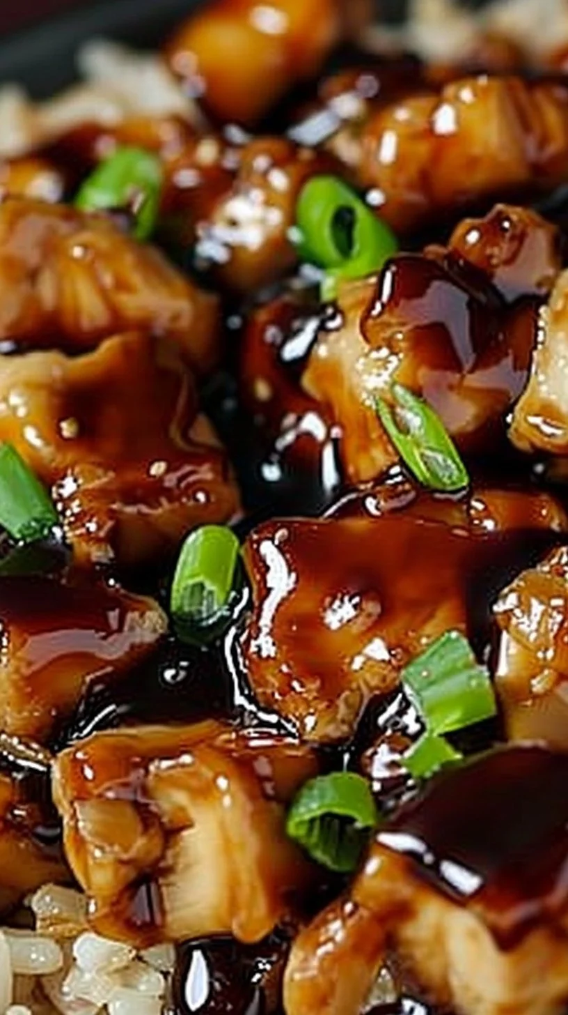 Honey BBQ Chicken Rice
