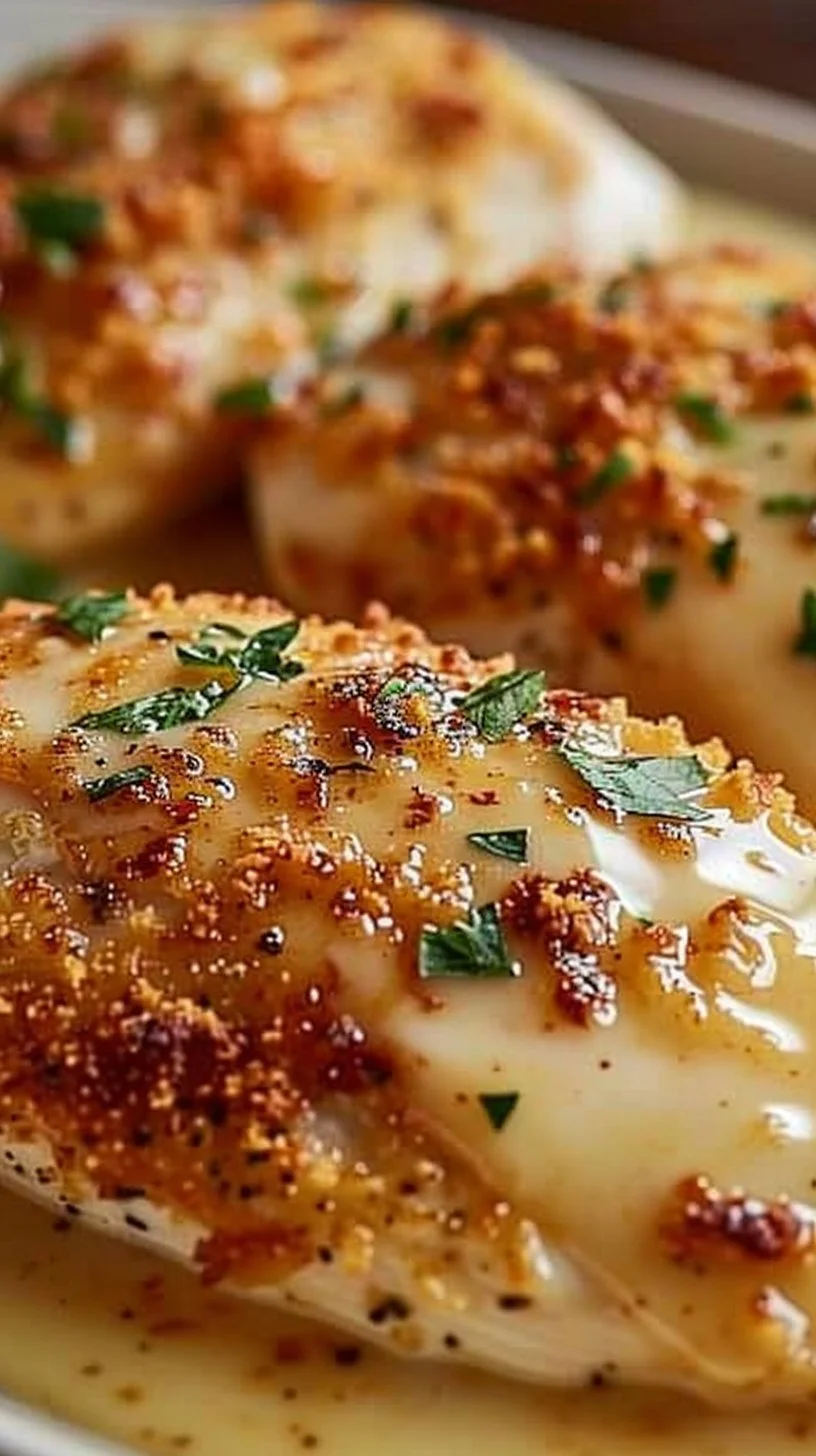 Delicious Parmesan Chicken dish from Longhorn Steakhouse served with sides.