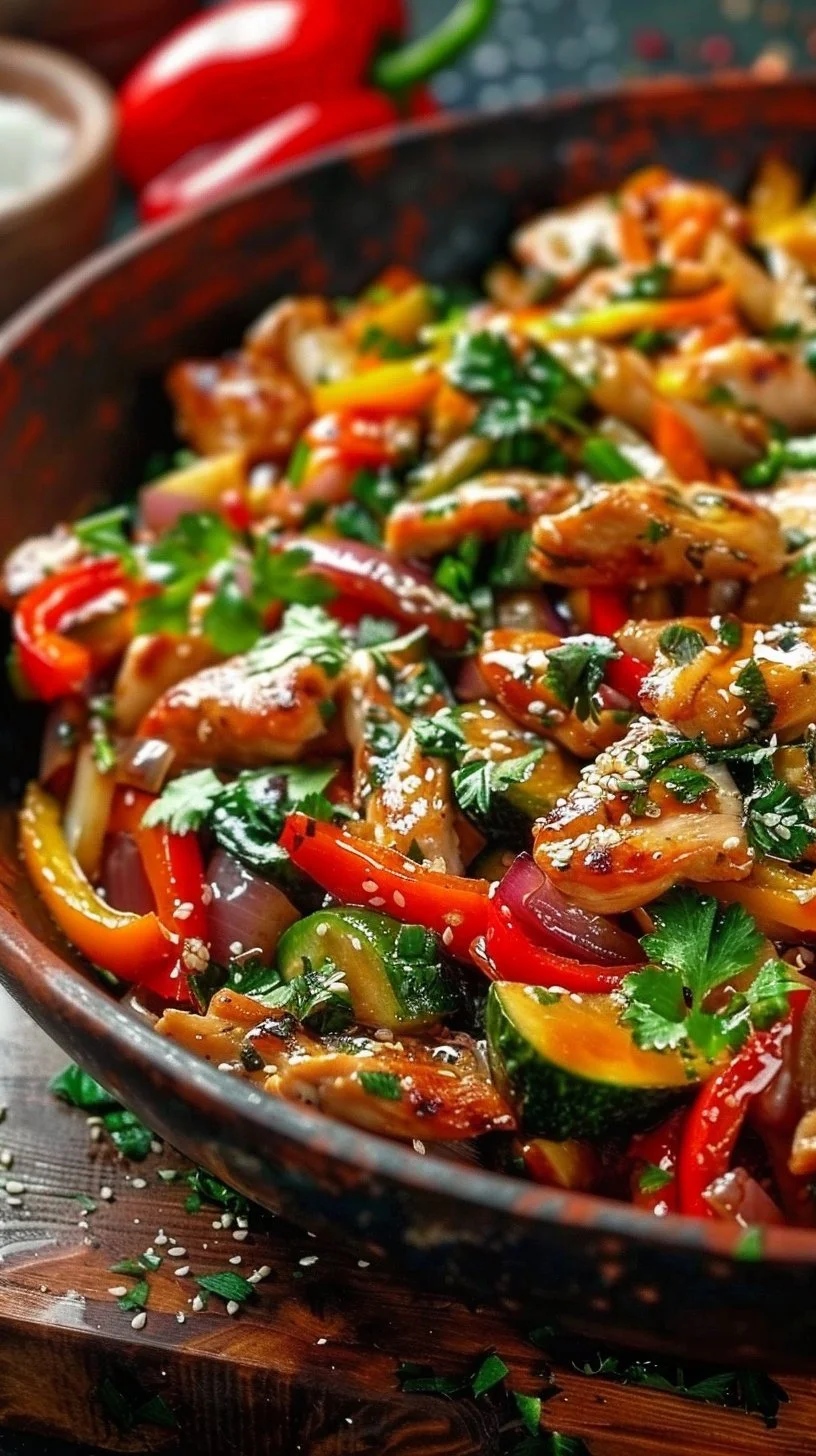 Mediterranean Chicken Stir Fry Recipe