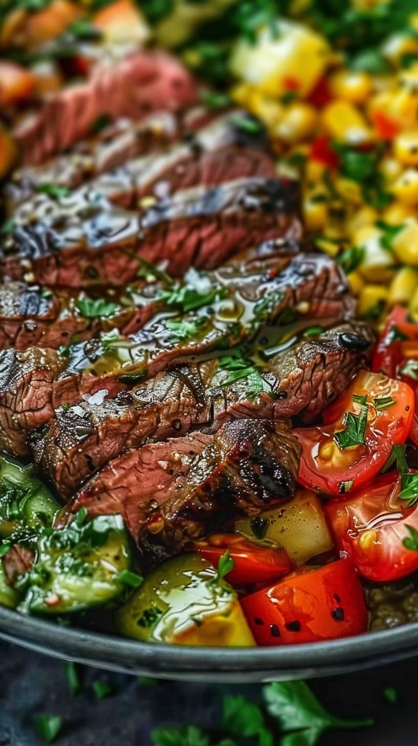 Mediterranean Steak Bowl Recipe