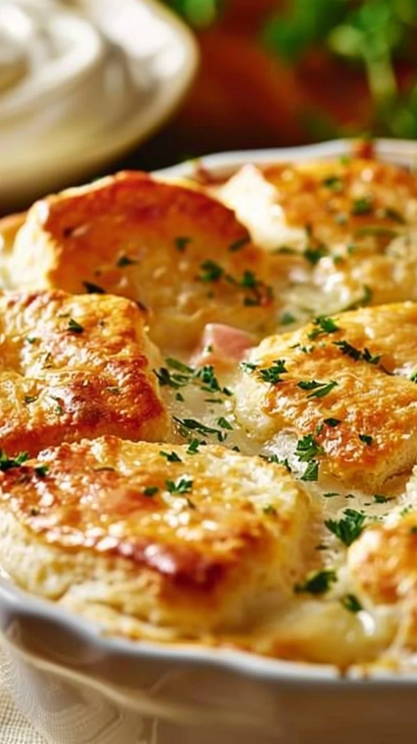 Red Lobster Biscuit Chicken Pot Pie