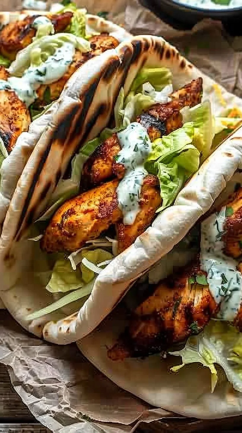 Sheet Pan Chicken Pitas with Herby Ranch