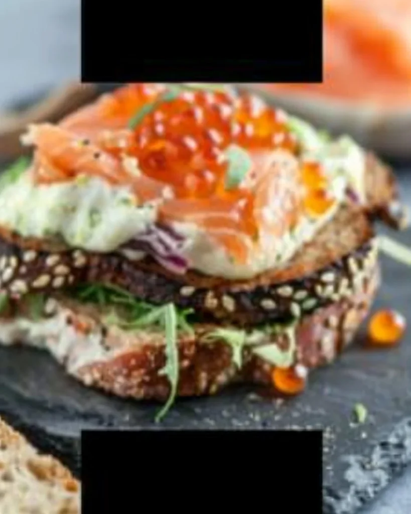 Smoked Salmon Sandwich