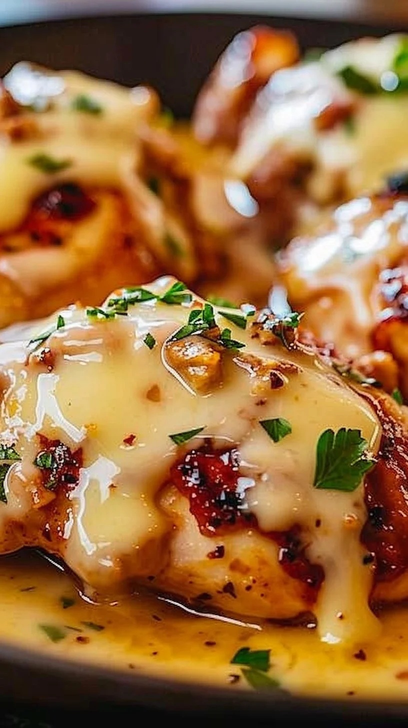 Texas Roadhouse Smothered Chicken with Jack Cheese
