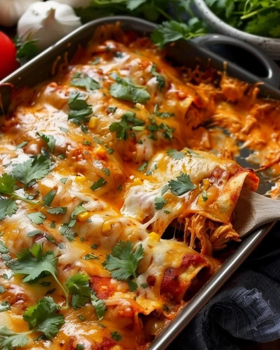 Ultimate Quick and Easy Chicken Enchiladas