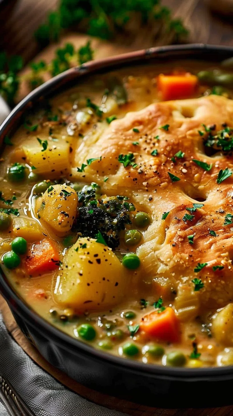 Veggie Pot Pie Soup: Comfort in a Bowl Without the Crust