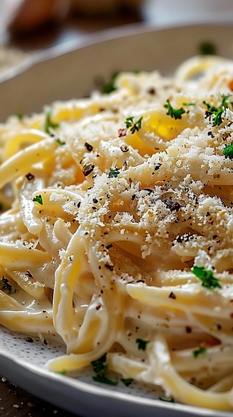 5 Ingredient Garlic Parmesan Pasta