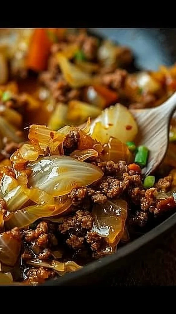 Beef and Cabbage Skillet