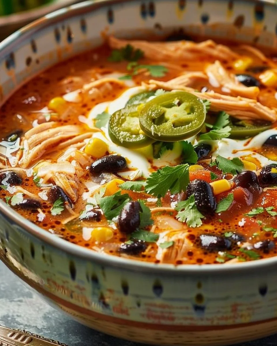 Chicken Enchilada Soup