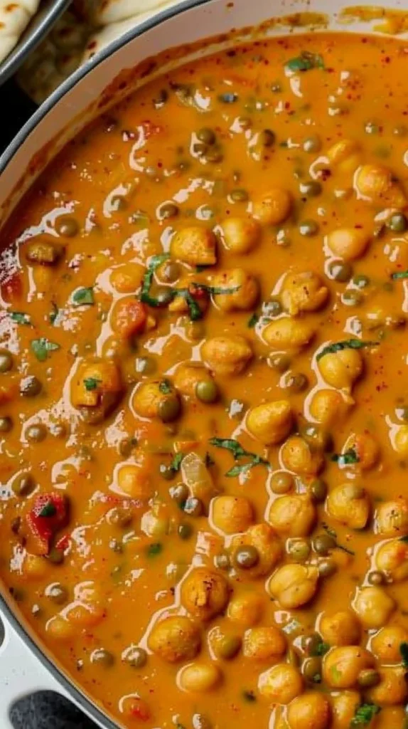 Chickpea and Lentil Curry