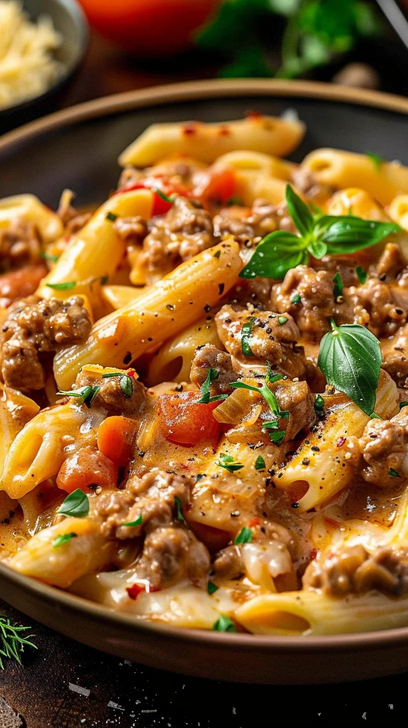Creamy Beef Pasta
