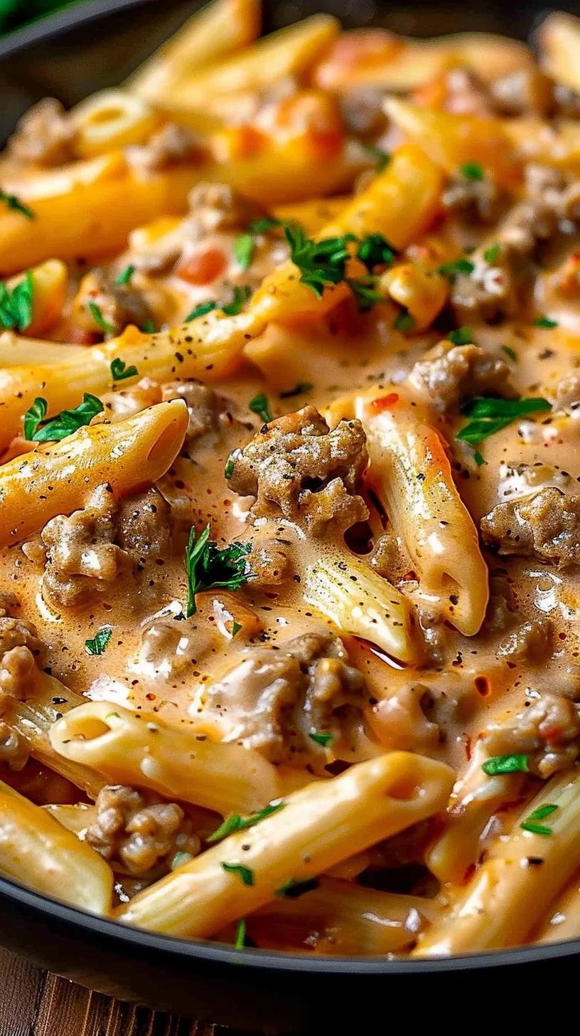 Creamy Beef Pasta