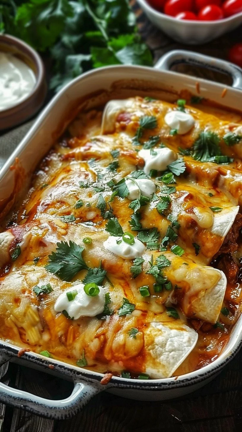 Delicious Chicken Enchiladas