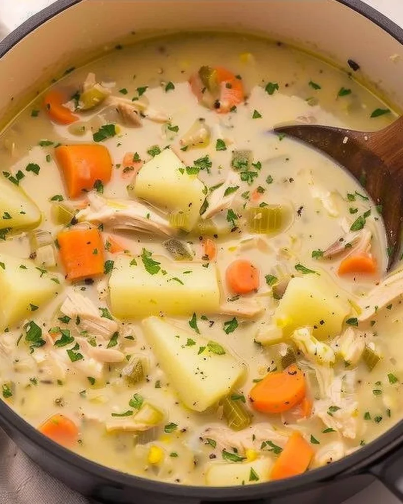 Easy Leftover Turkey Soup