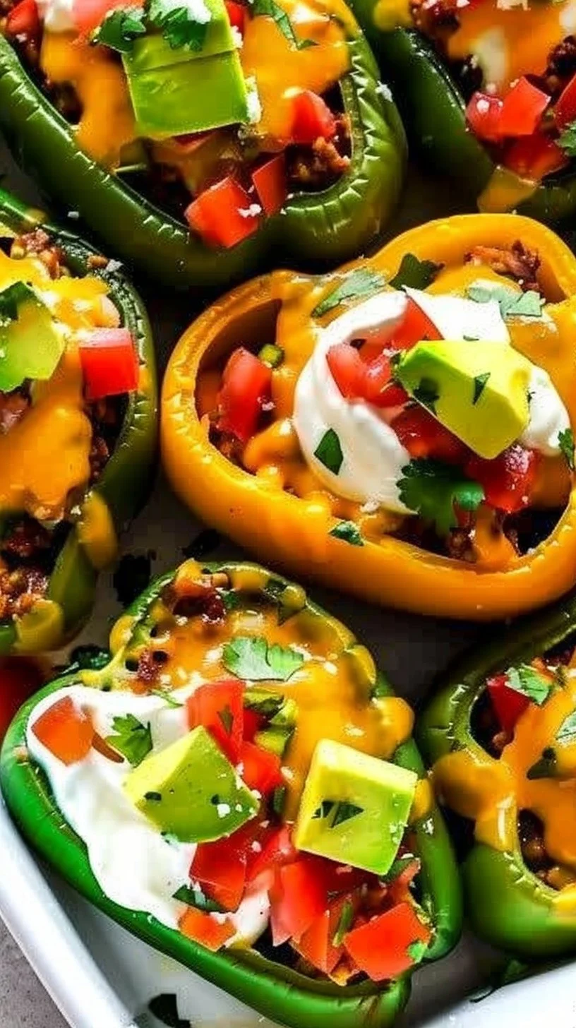 Easy Taco Stuffed Peppers
