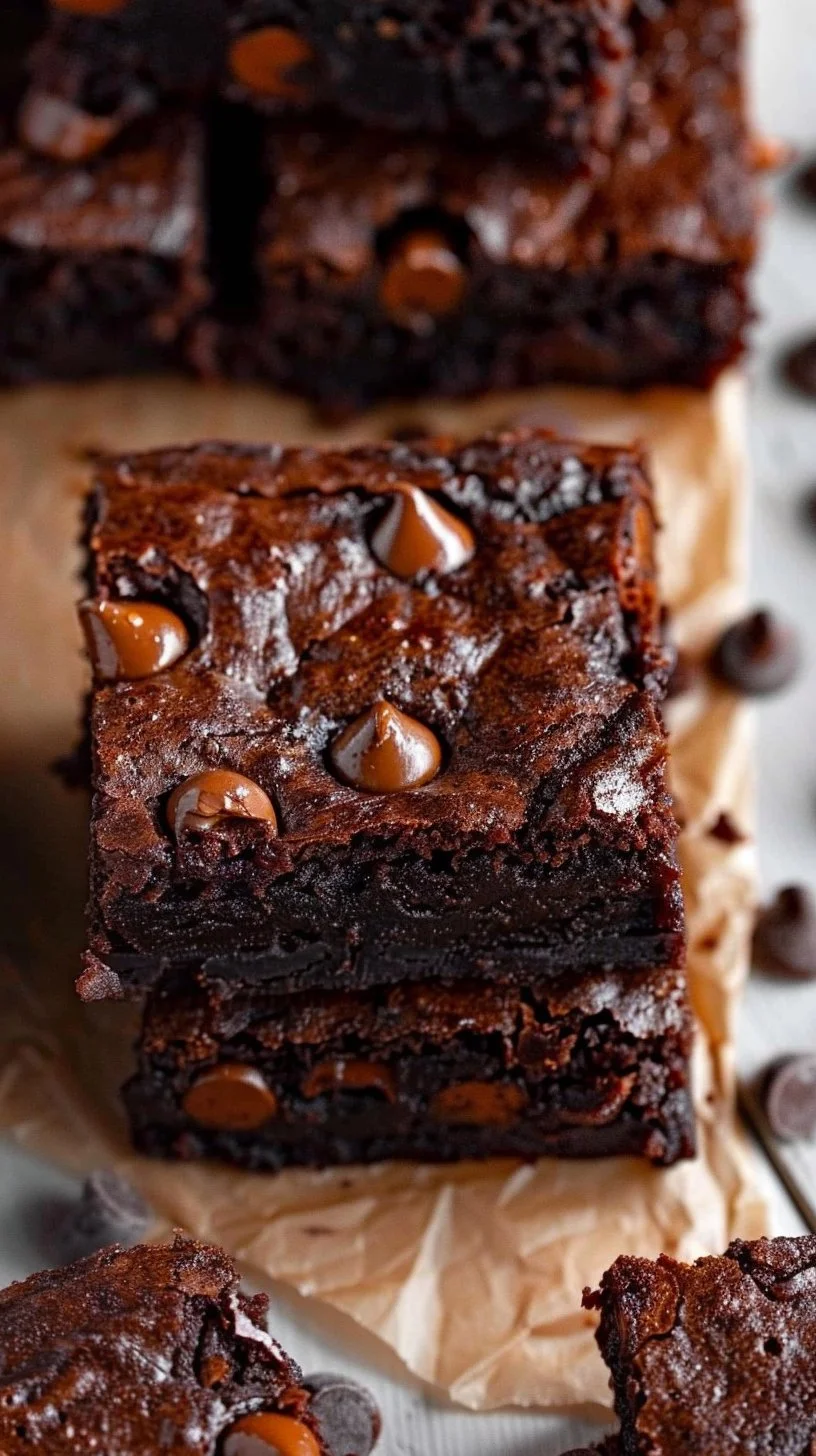 Flourless Pumpkin Brownies