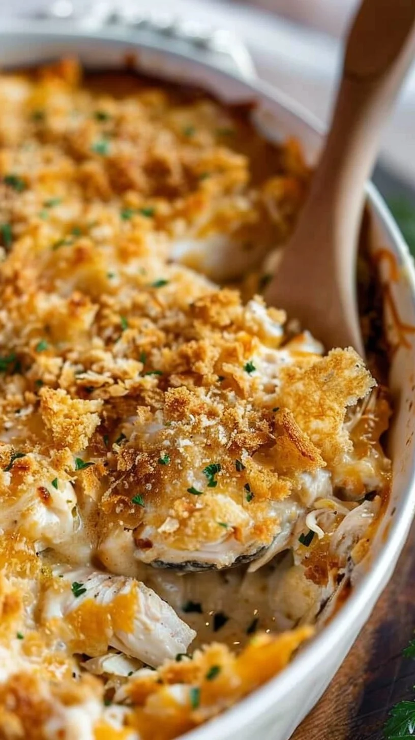 Million Dollar Chicken Casserole | Easy casserole recipes, Chicken dinner recipes, Recipes.