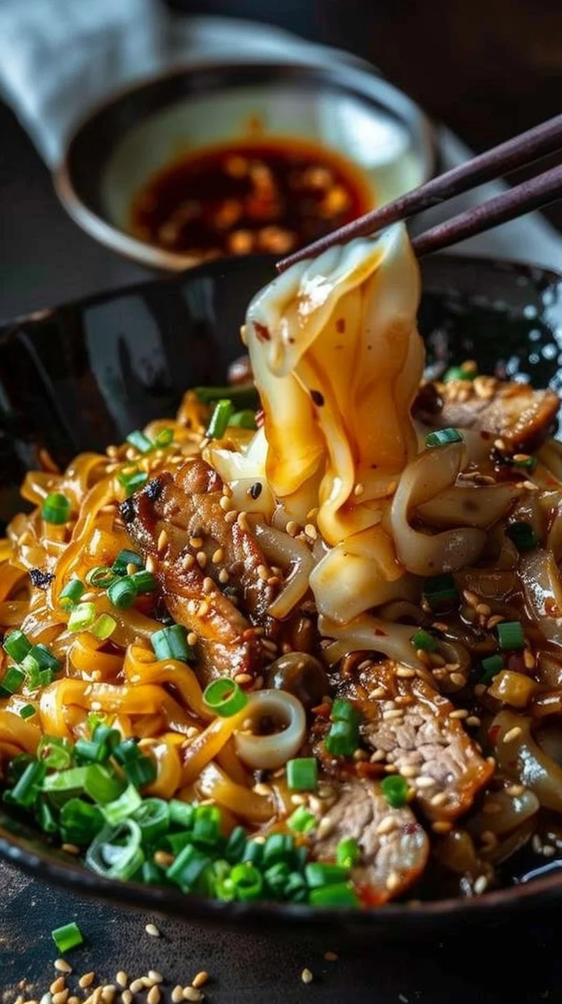 Potsticker Noodle Bowl