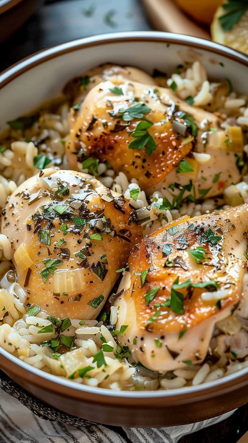 Slow Cooker Lemon Herb Chicken and Rice: An Incredible Ultimate Recipe