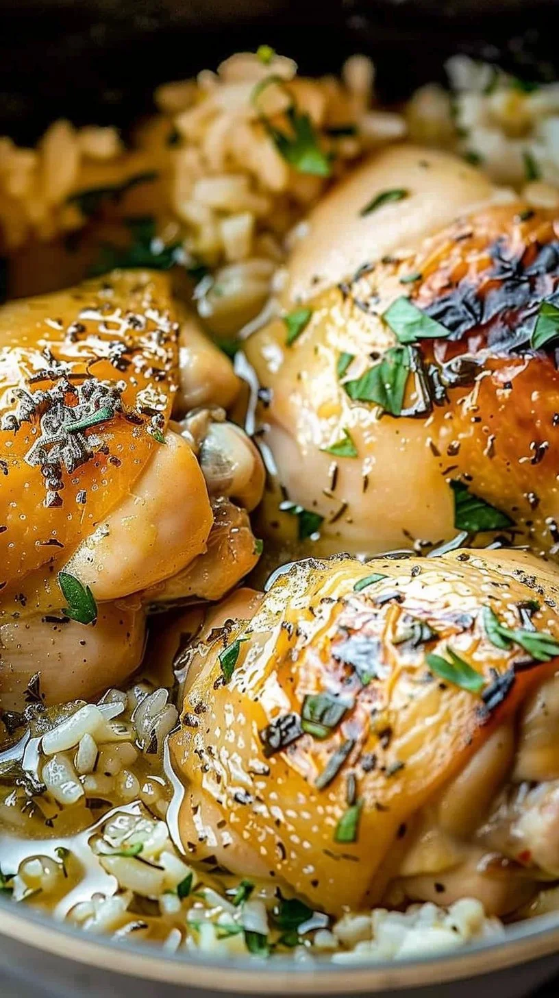Slow Cooker Lemon Herb Chicken and Rice: An Incredible Ultimate Recipe