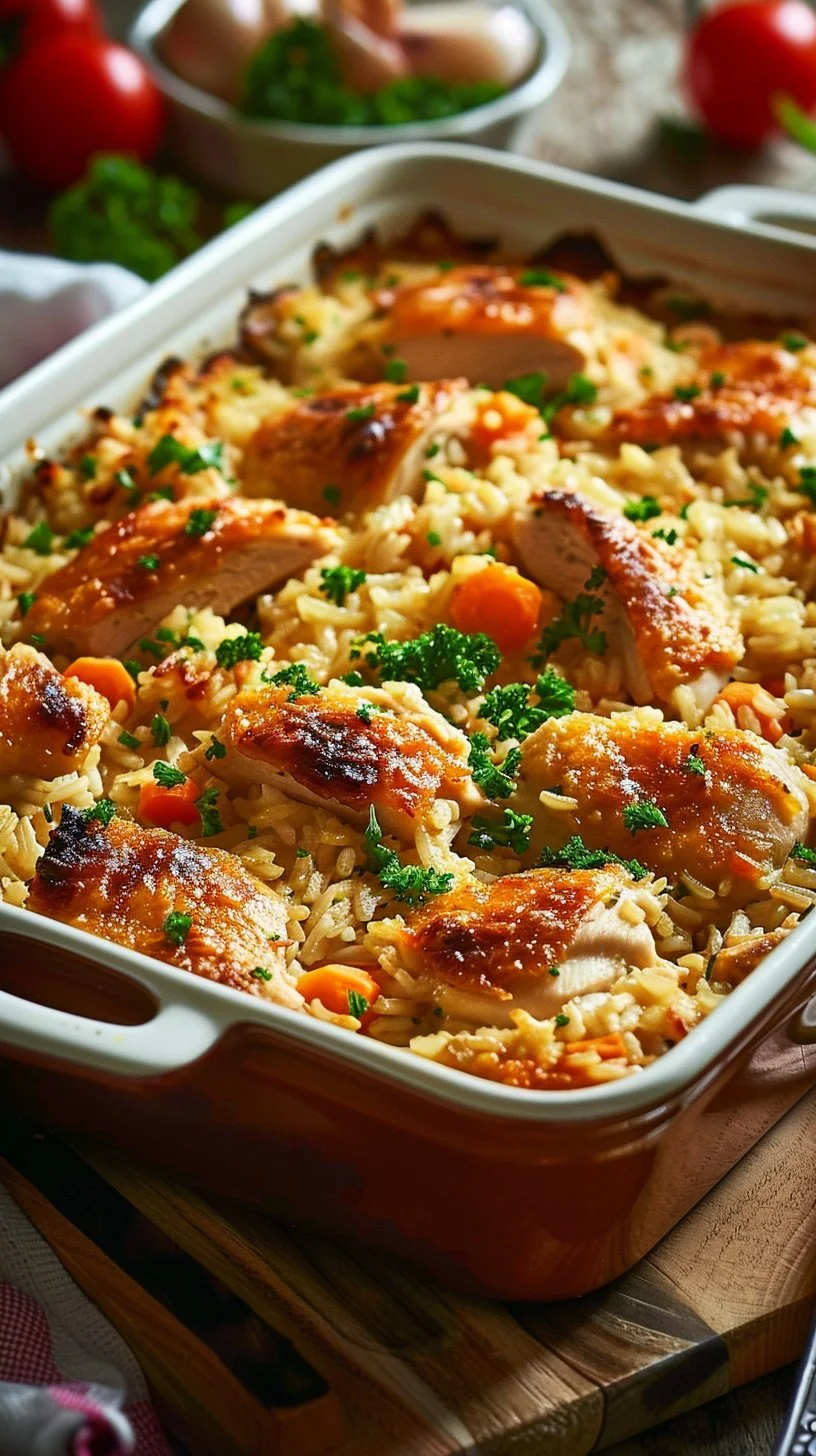 Chicken and Rice Casserole