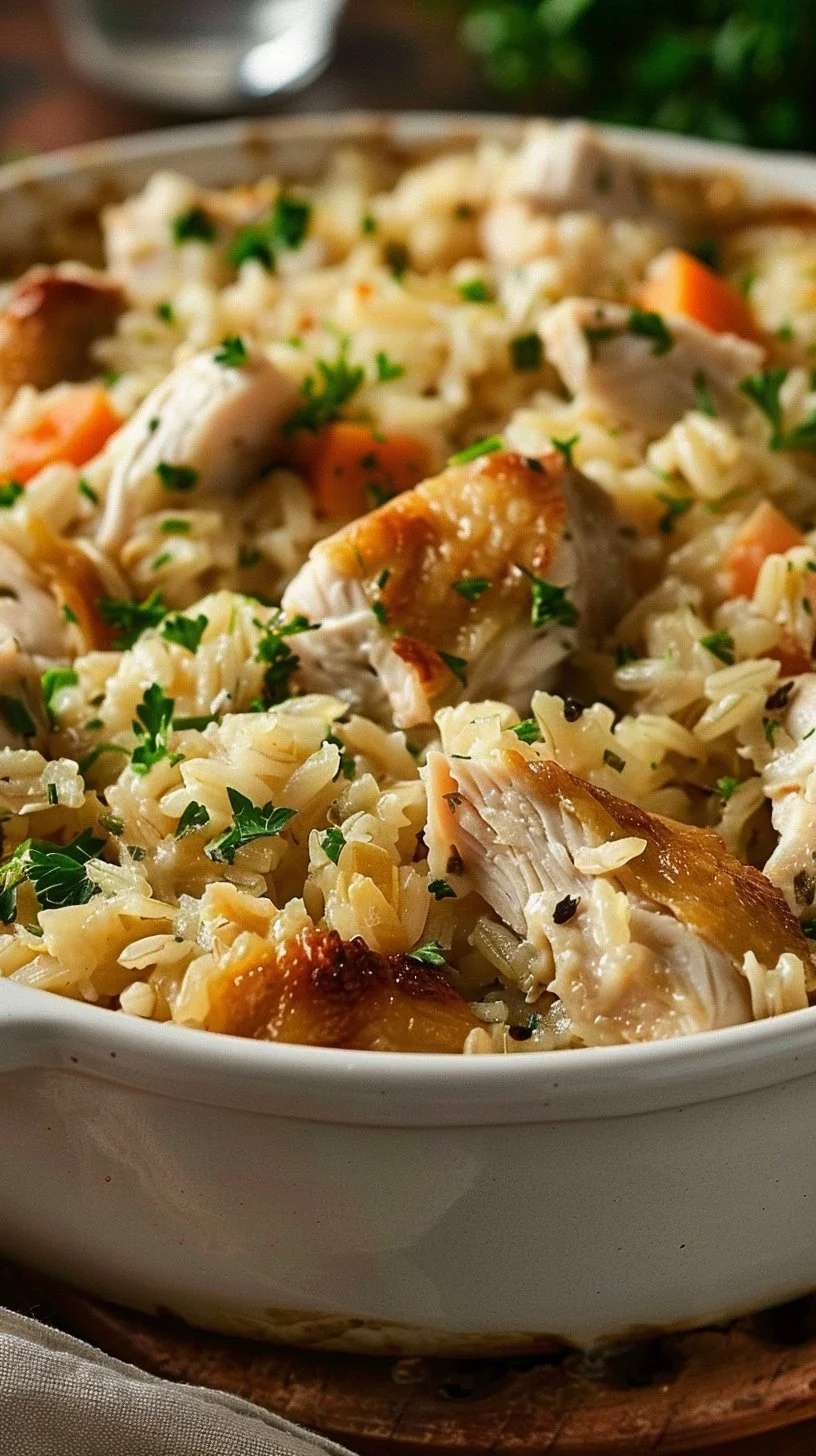 Chicken and Rice Casserole Recipe