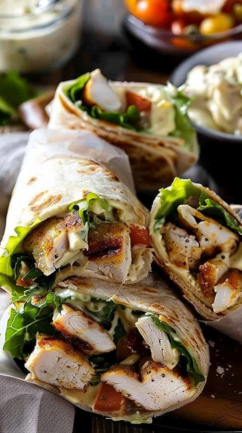 Chicken Caesar Wrap