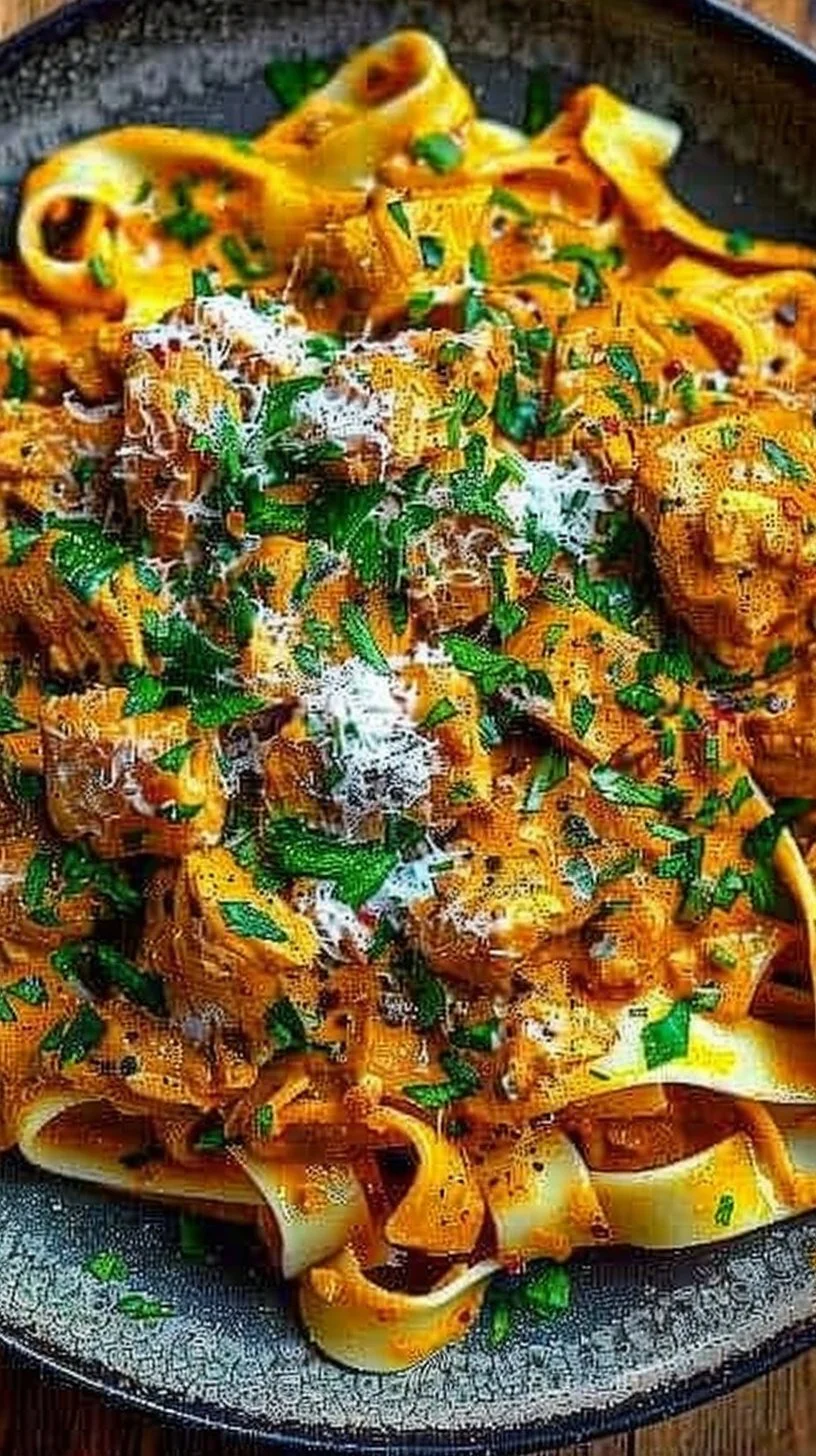 Cowboy Butter Chicken Pasta