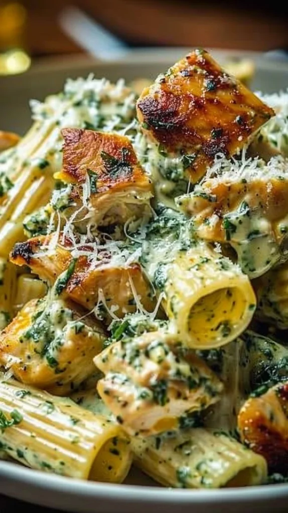 Creamy Pesto Chicken Pasta