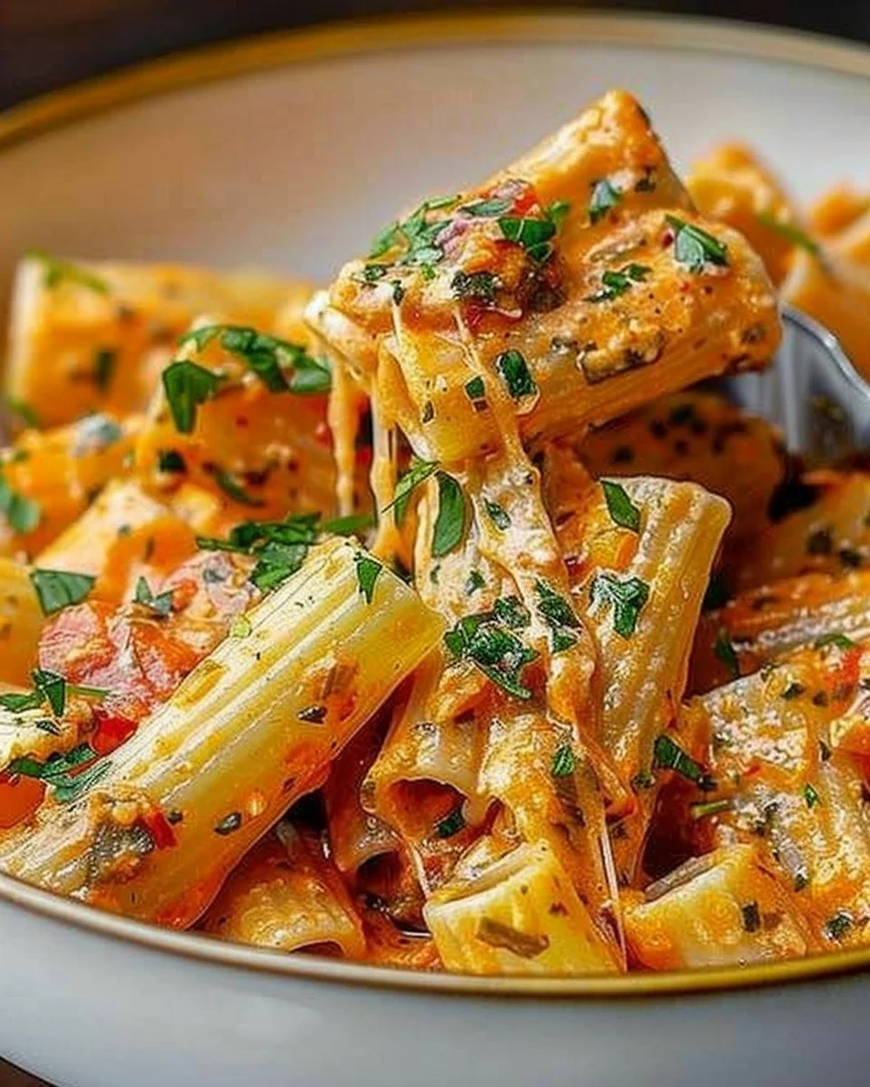 Creamy Tomato Garlic Pasta